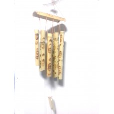 Clopotei de vant Bambus,clopotei 8 tuburi bambus,elukshop,marime totala 45 cm